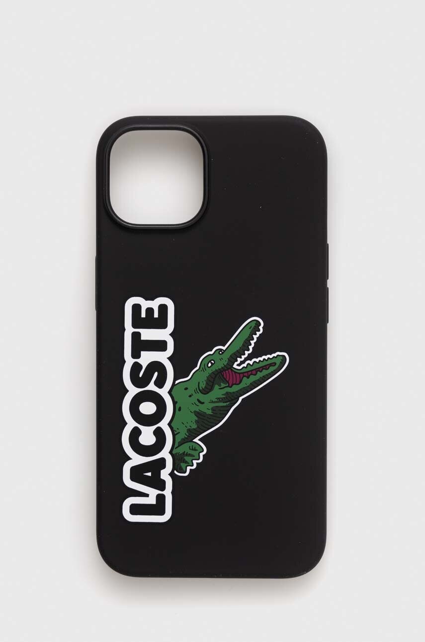 

Чехол на телефон Lacoste iPhone 14 6,1" цвет чёрный