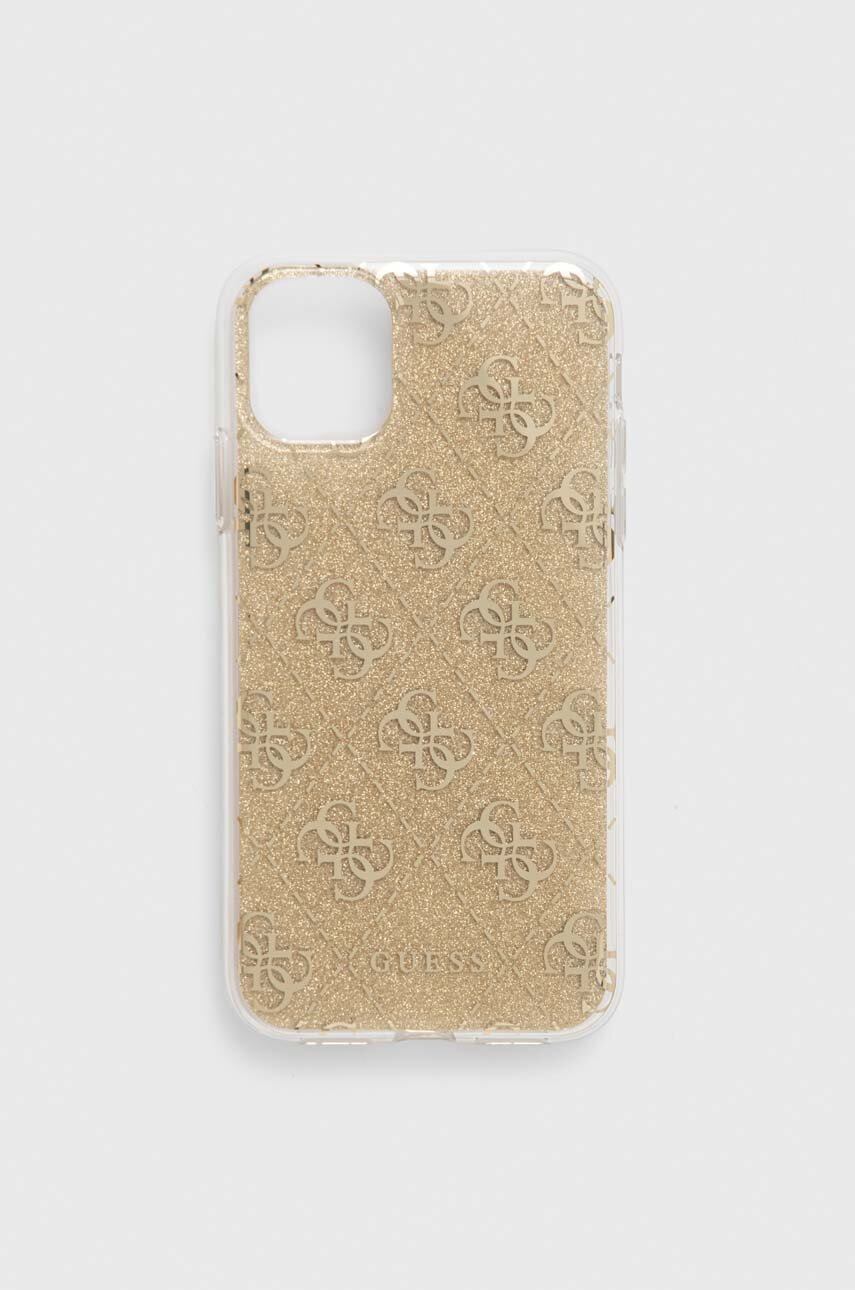 

Чохол на телефон Guess iPhone 11 6,1" / Xr колір золотий