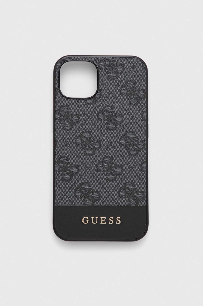 

Кейс за телефон Guess iPhone 13 6,1" в сиво, Сив