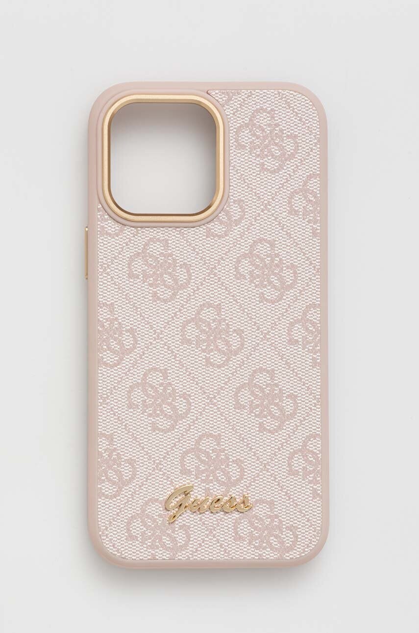 

Чехол на телефон Guess iPhone 14 Pro Max 6,7" цвет розовый