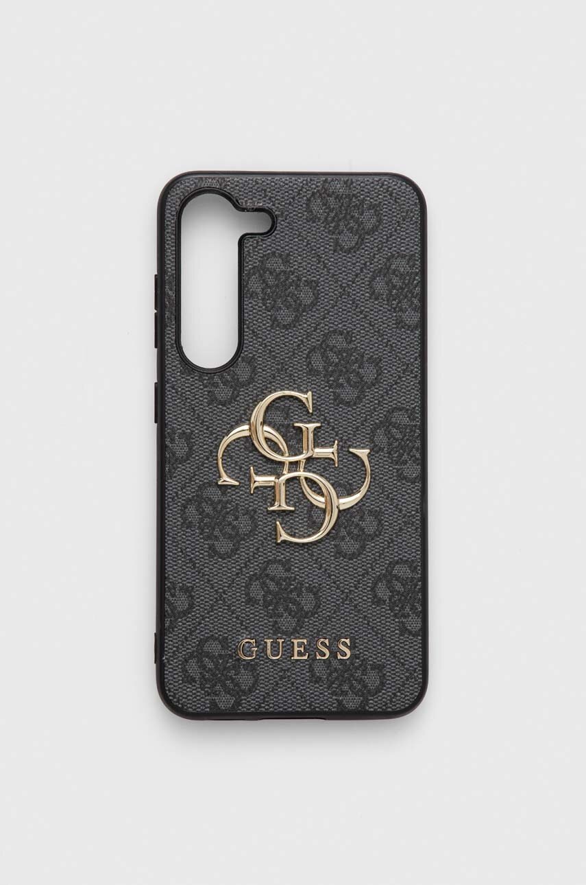 

Кейс за телефон Guess Samsung Galaxy S23 в сиво, Сив