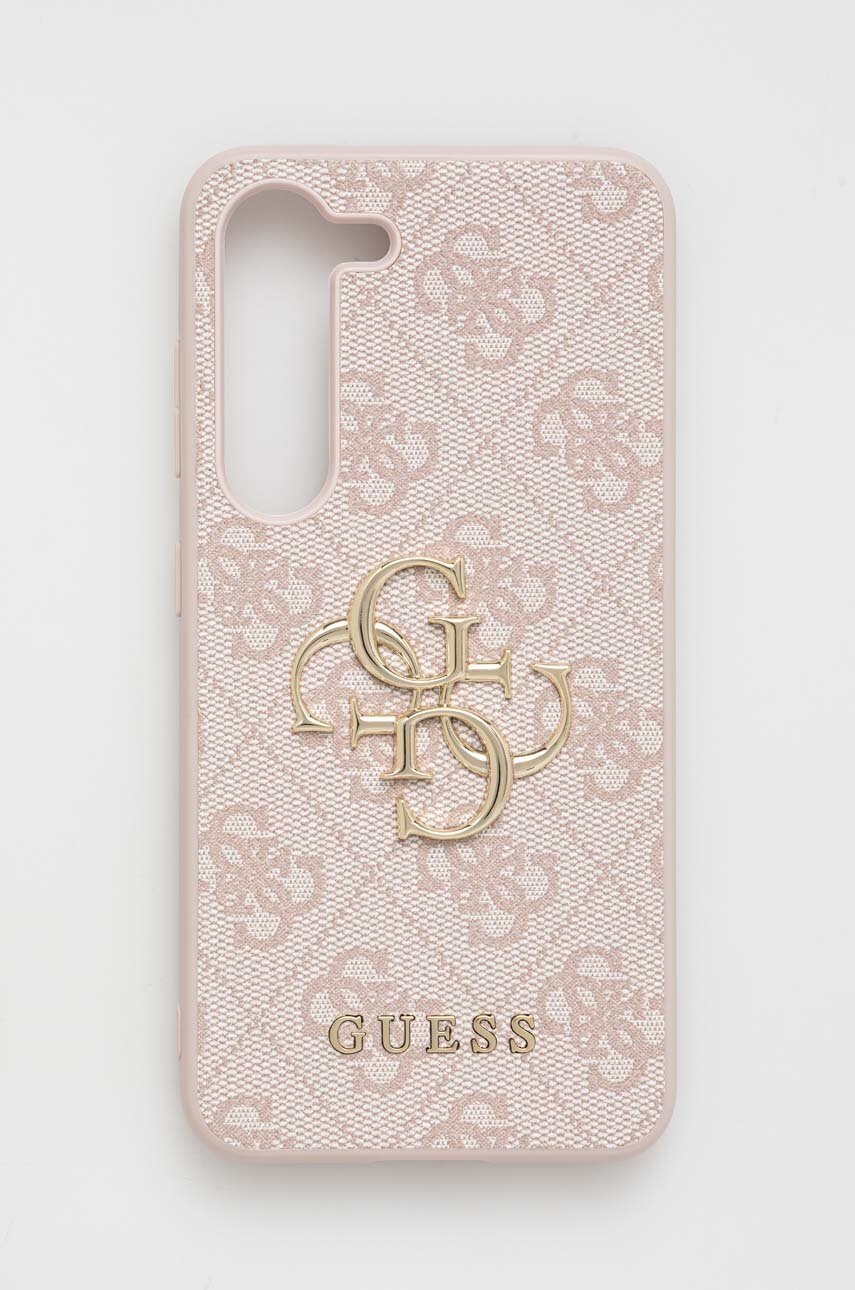 

Чехол на телефон Guess Samsung Galaxy S23 цвет розовый