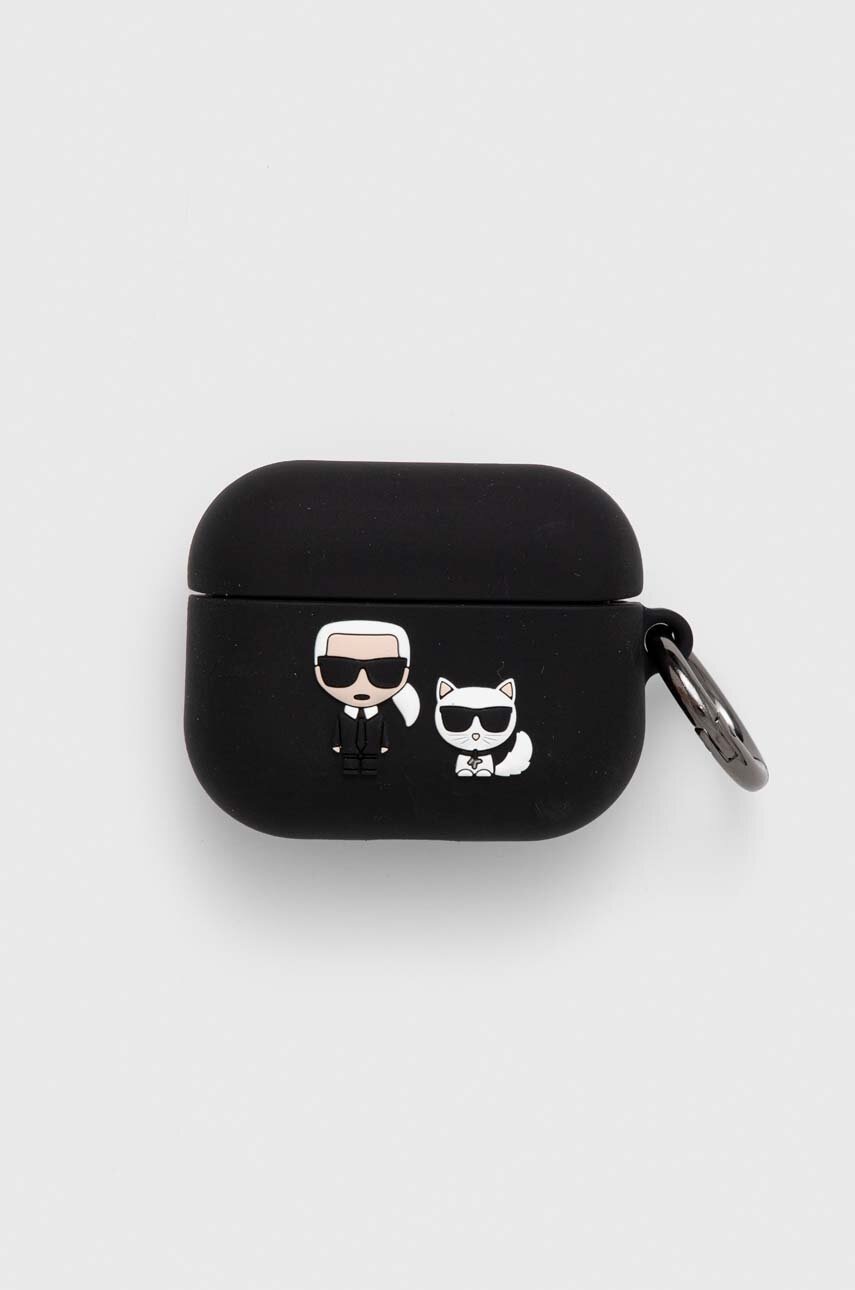 

Чохол для airpods pro Karl Lagerfeld колір чорний