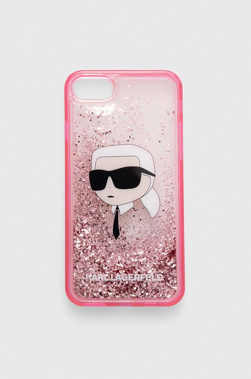 

Кейс за телефон Karl Lagerfeld iPhone 7/8/SE 2020/SE 2022 в розово, Розов