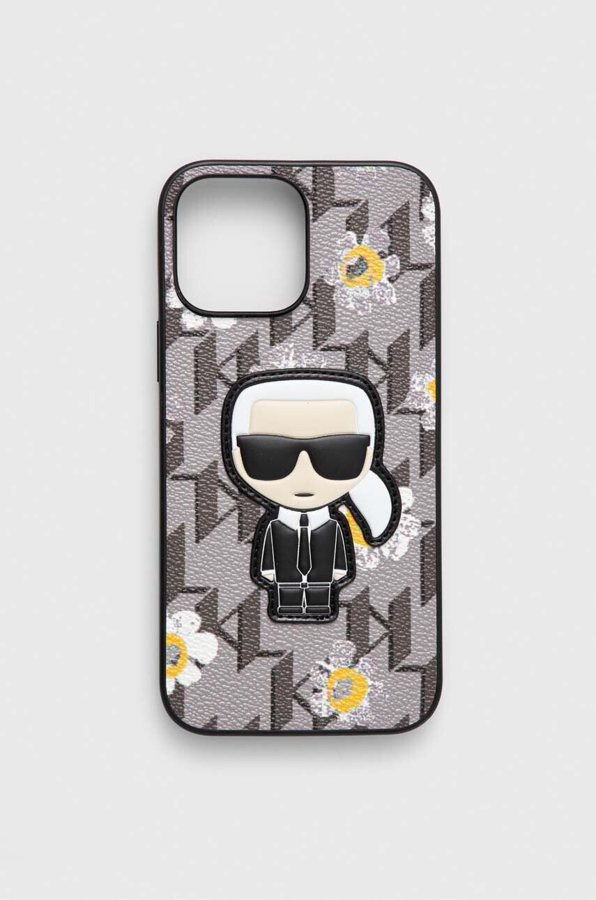 

Чохол на телефон Karl Lagerfeld iPhone 13 Pro Max 6,7" колір сірий