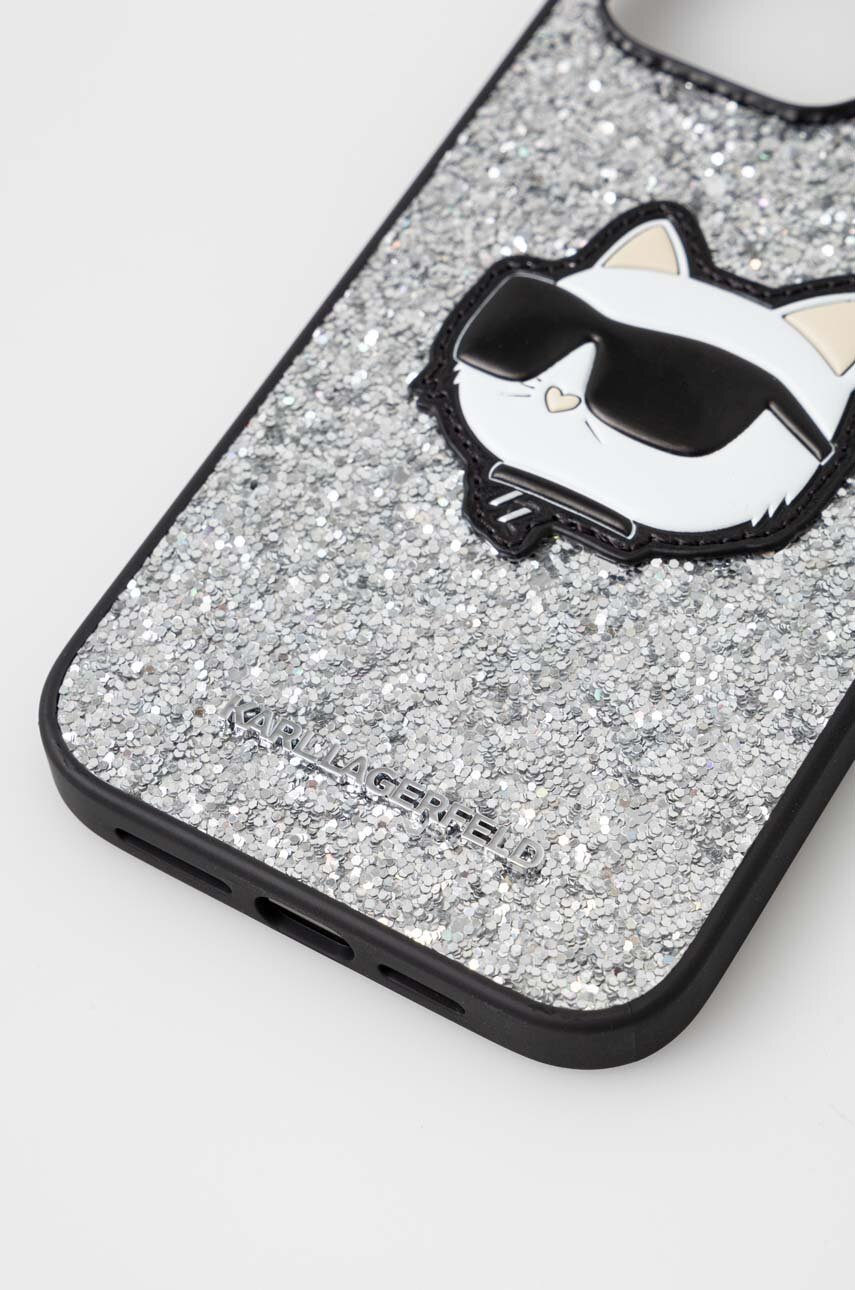 

Чохол на телефон Karl Lagerfeld iPhone 14 Pro Max 6,7" колір срібний
