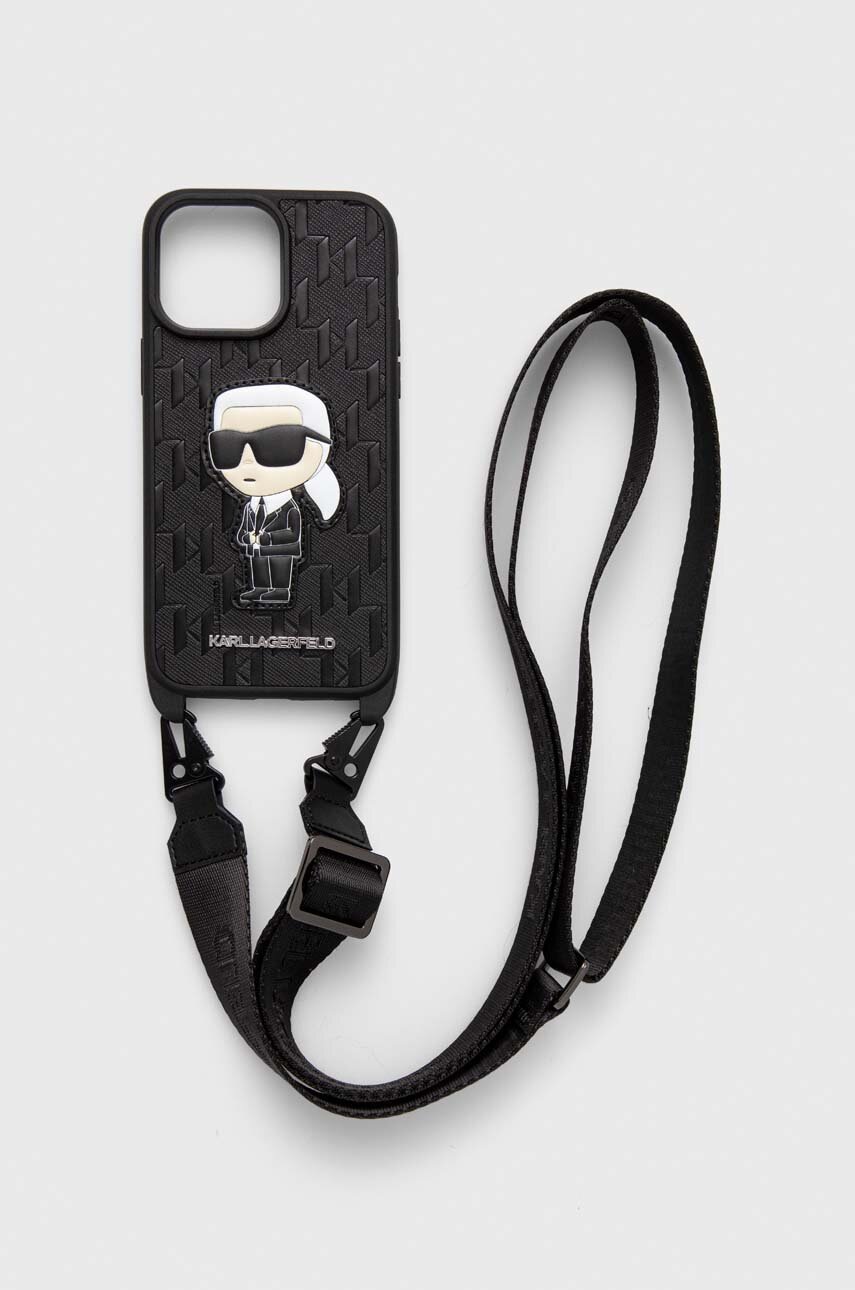 

Чохол на телефон Karl Lagerfeld iPhone 14 Pro Max 6,7" колір чорний