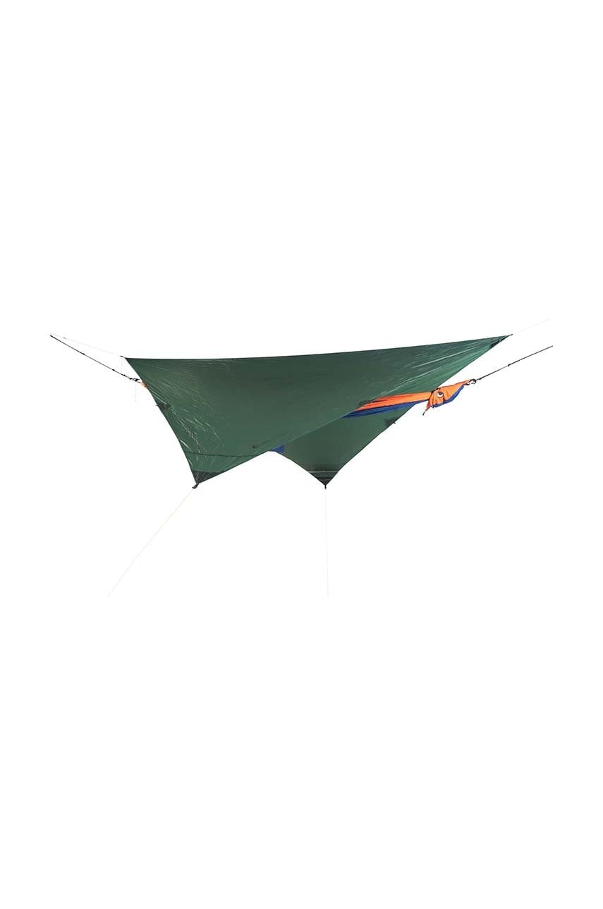 Zastřešení houpací sítě Ticket to The Moon Lightest Tarp zelená barva - zelená -  100 % Nylon s