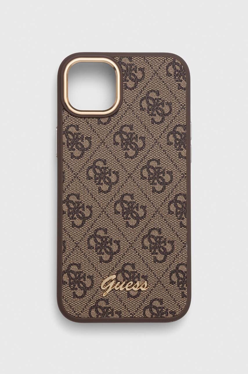 

Чехол на телефон Guess iPhone 14 Plus 6,7" цвет коричневый