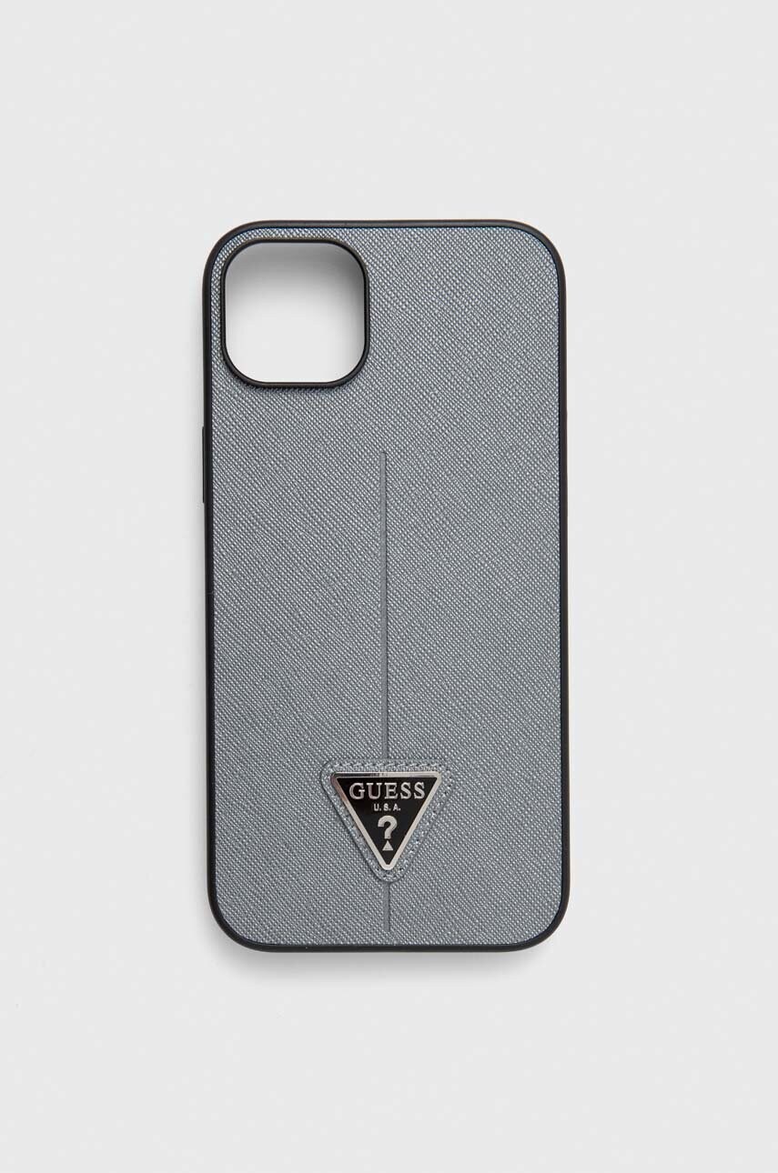 

Чехол на телефон Guess iPhone 14 Plus 6,7" цвет серебрянный