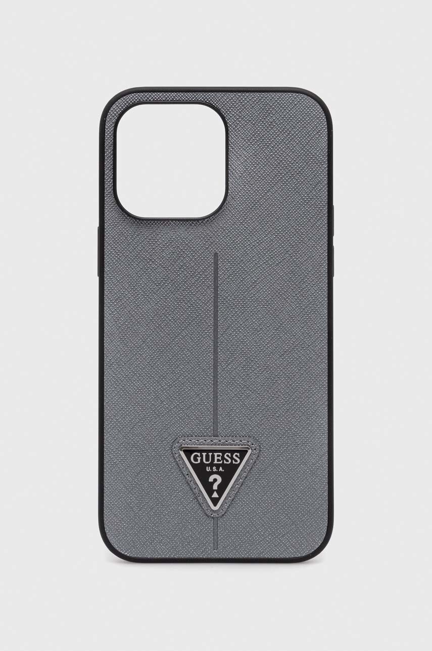 

Кейс за телефон Guess iPhone 14 Pro Max 6,7" в сребристо, Сребърен
