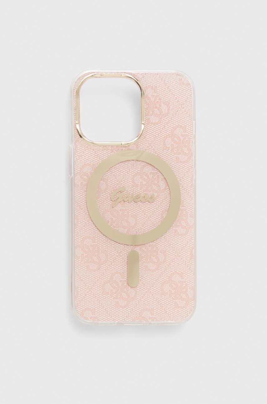 

Чохол на телефон Guess iPhone 13 Pro / 13 6.1" колір рожевий
