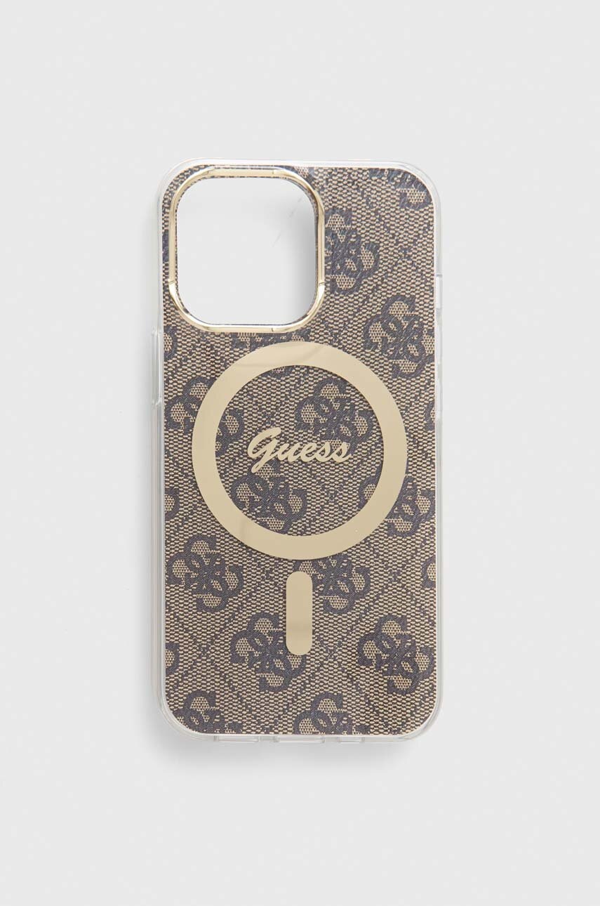 

Чехол на телефон Guess iPhone 13 Pro / 13 6.1" цвет бежевый