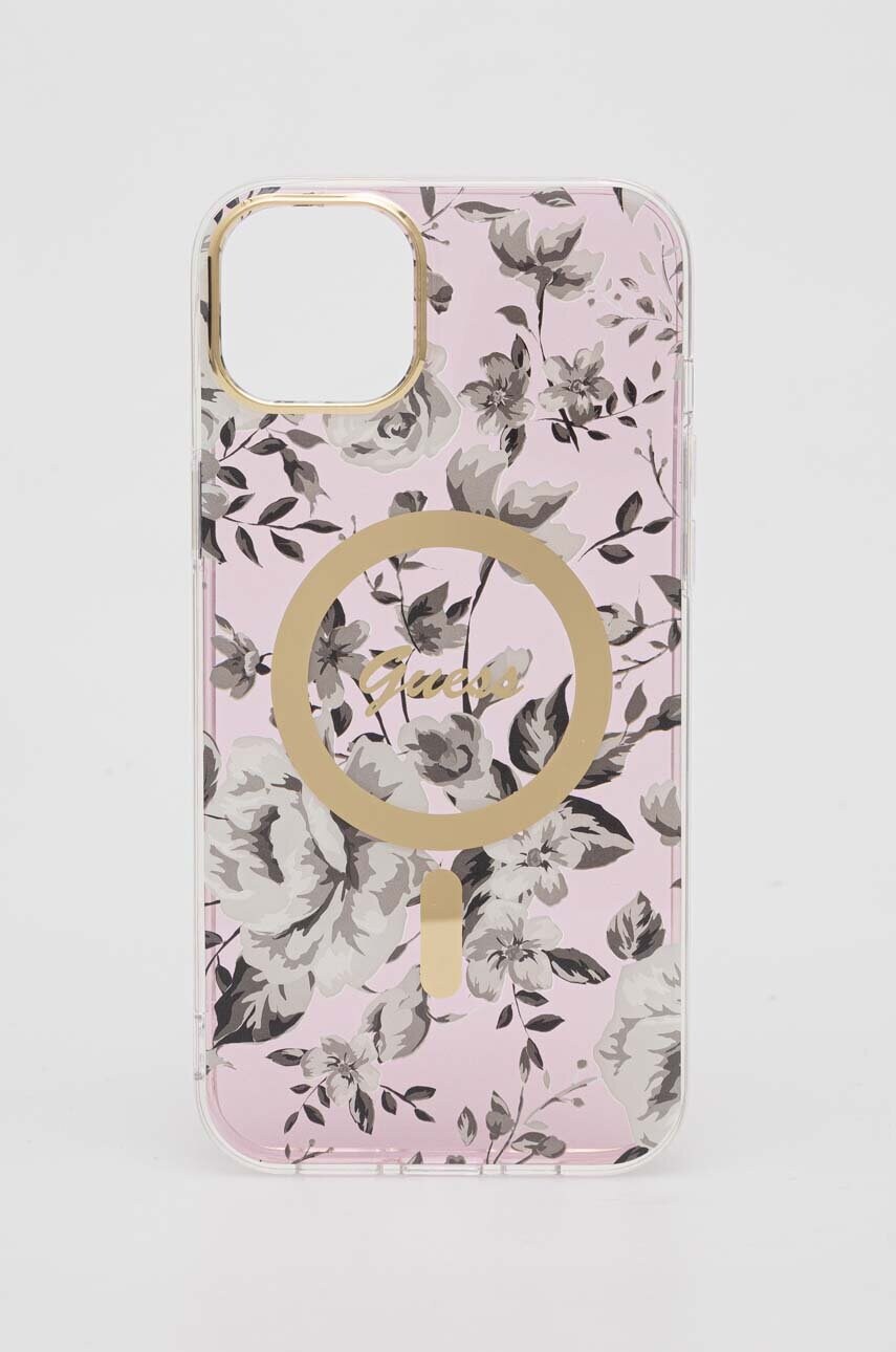 

Чохол на телефон Guess iPhone 14 Plus 6.7" колір рожевий