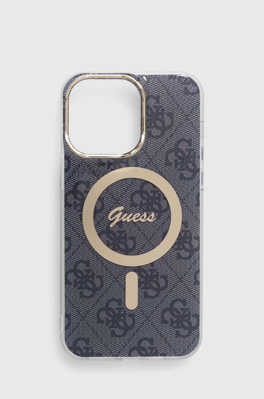 

Кейс за телефон Guess iPhone 14 Pro Max 6.7" в сиво, Сив