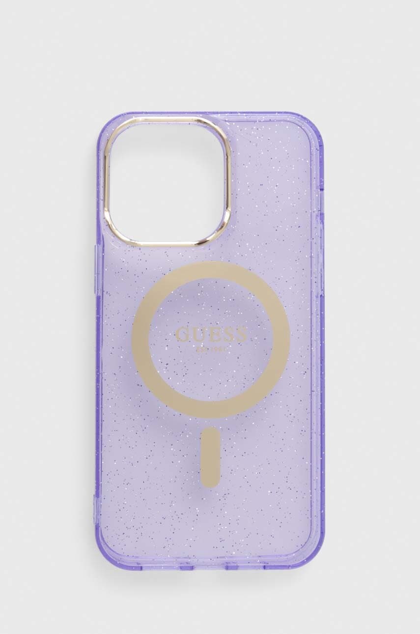 

Чохол на телефон Guess iPhone 14 Pro Max 6.7" колір фіолетовий