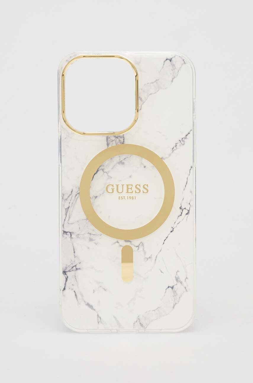 

Чохол на телефон Guess iPhone 14 Pro Max 6.7" колір білий