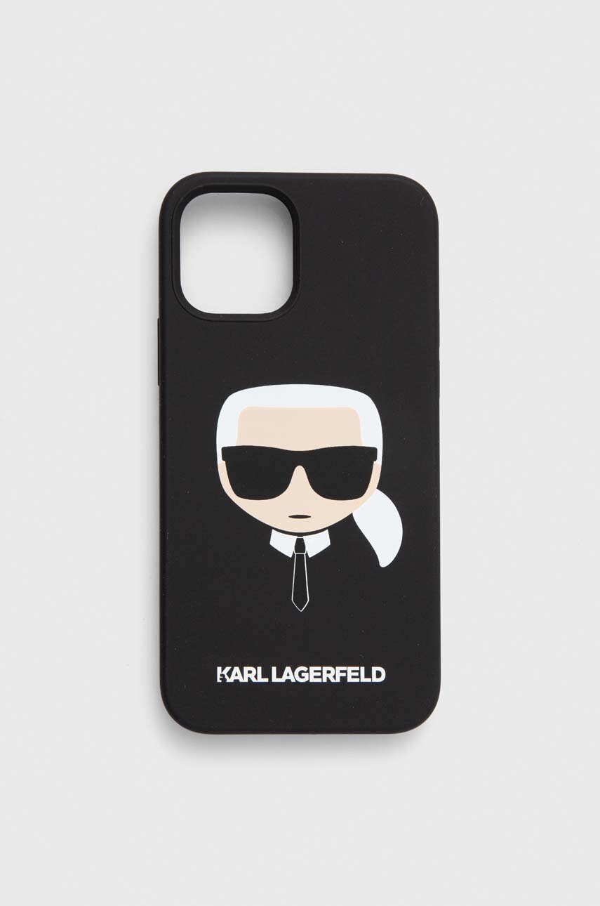 

Чехол на телефон Karl Lagerfeld iPhone 12/12 Pro 6,1" цвет чёрный