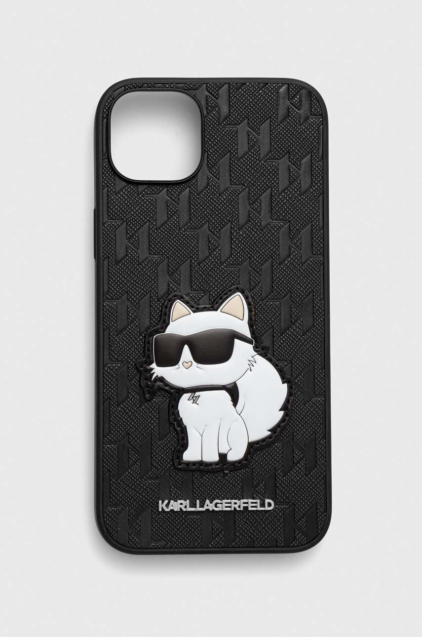 

Чохол на телефон Karl Lagerfeld iPhone 14 Plus 6.7" колір чорний