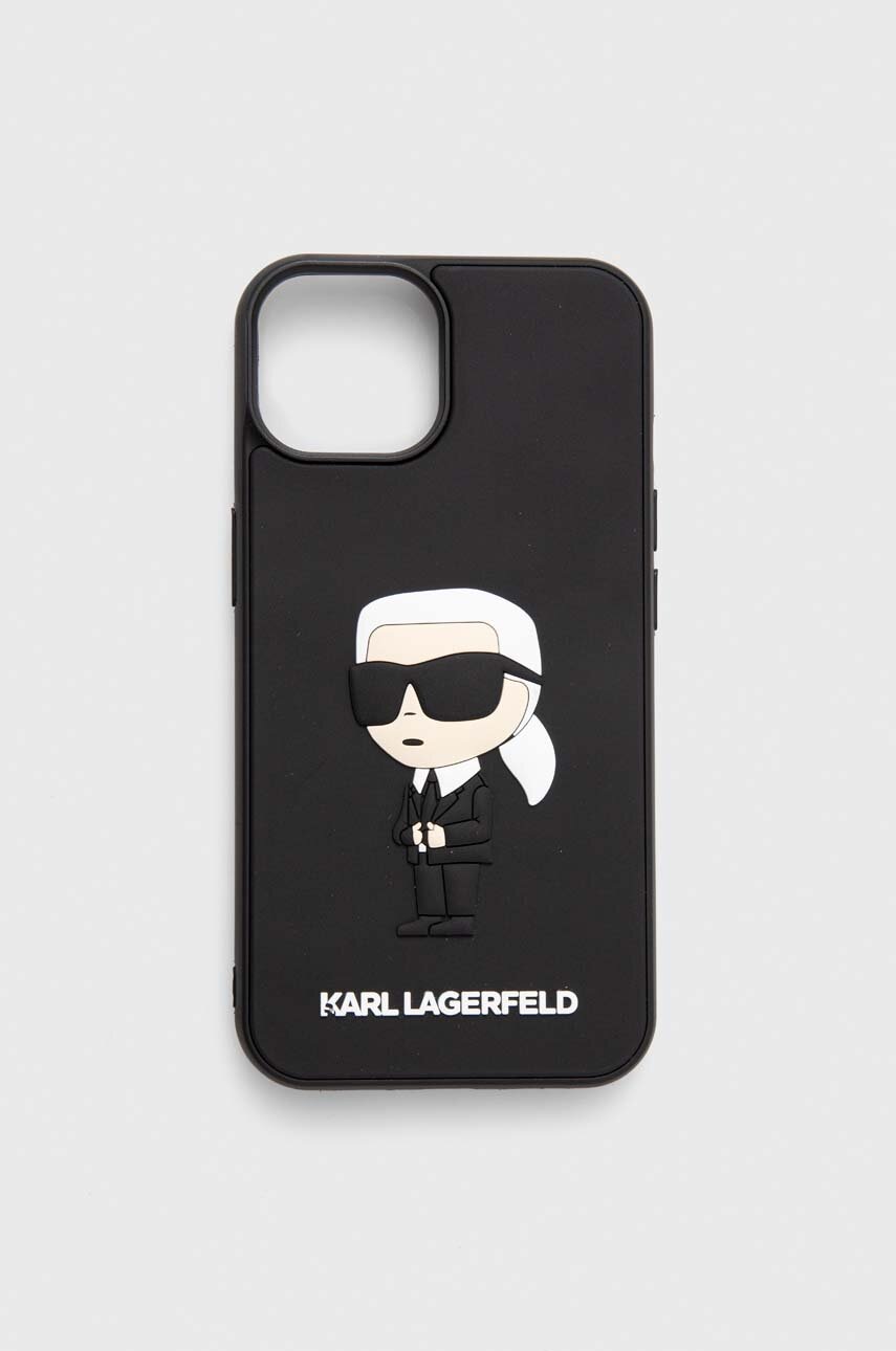 

Чехол на телефон Karl Lagerfeld iPhone 14 6.1" цвет чёрный