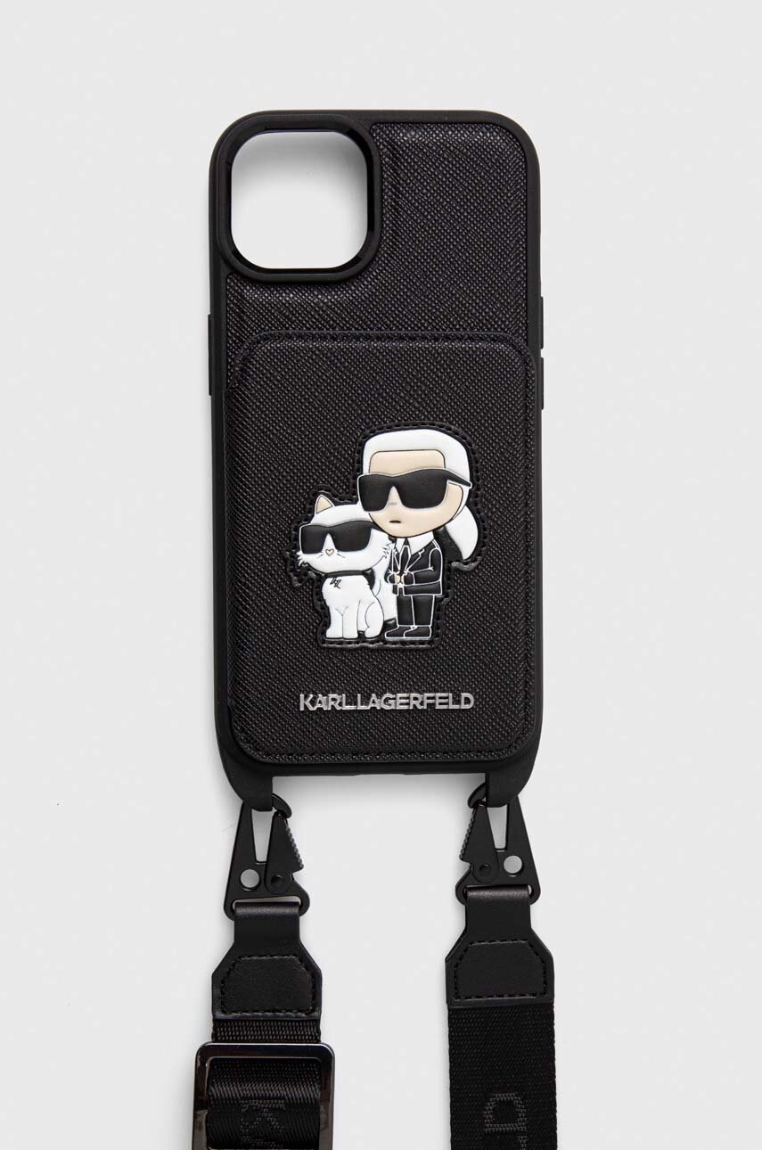 

Чехол на телефон Karl Lagerfeld iPhone 14 6.1" цвет чёрный