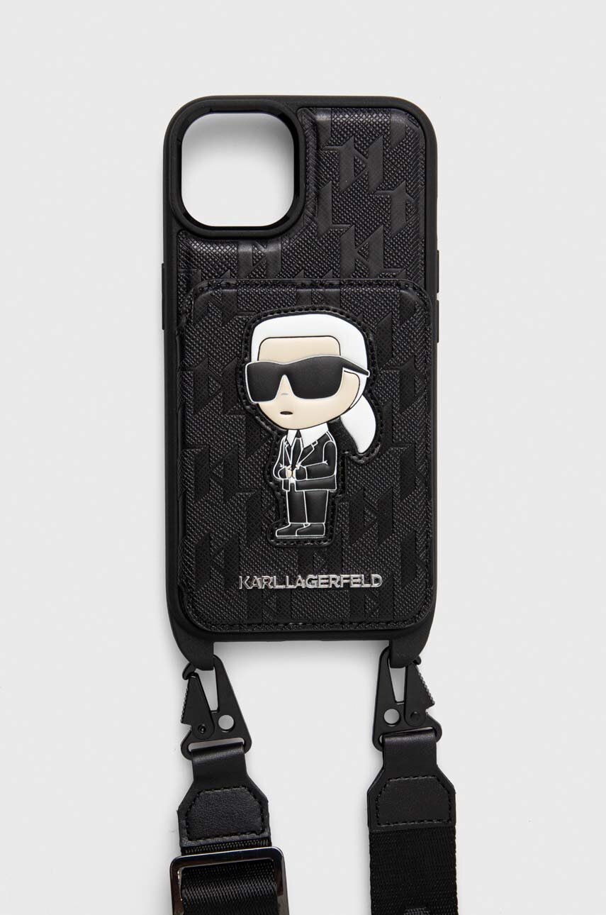 

Чехол на телефон Karl Lagerfeld iPhone 14 6.1" цвет чёрный