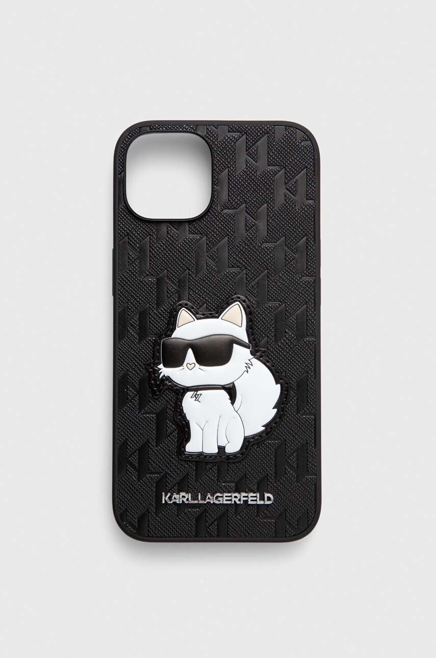 

Чохол на телефон Karl Lagerfeld iPhone 14 6.1" колір чорний