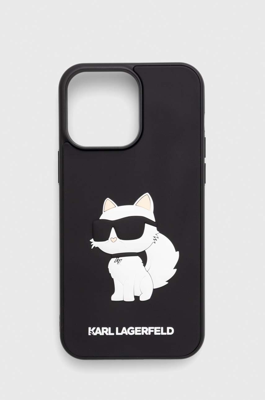 

Кейс за телефон Karl Lagerfeld iPhone 14 Pro Max 6.7" в черно, Черен
