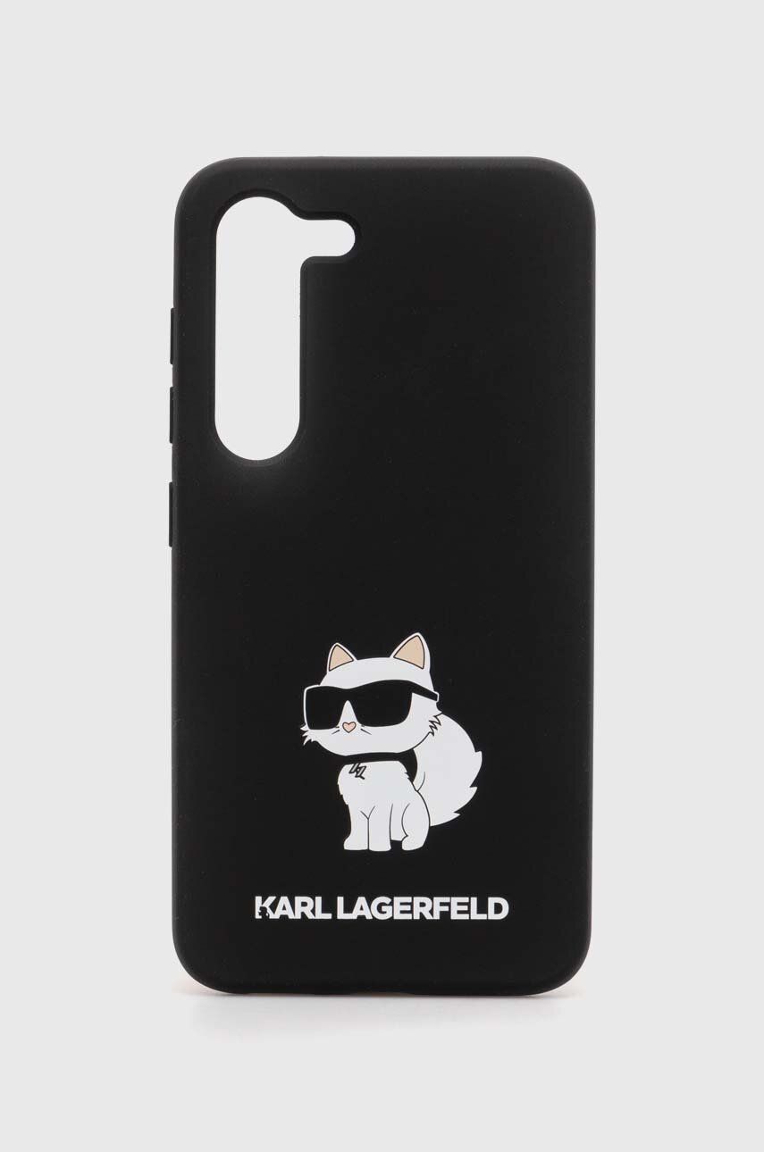 Levně Obal na telefon Karl Lagerfeld S23 S911 černá barva