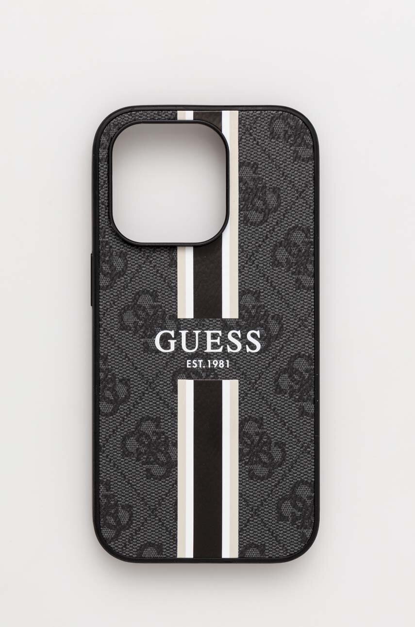 

Чехол на телефон Guess iPhone 14 Pro 6.1" цвет серый