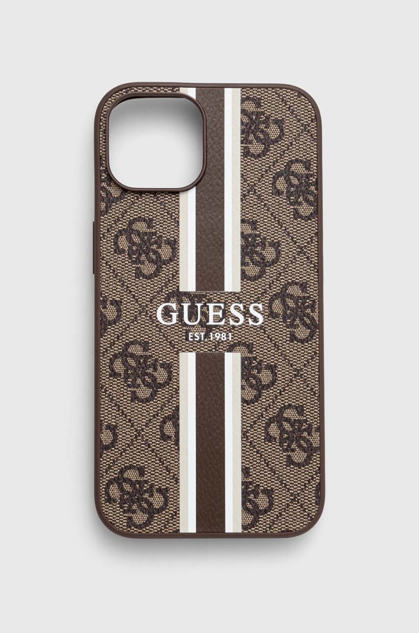 

Чехол на телефон Guess iPhone 14 6,1" цвет коричневый