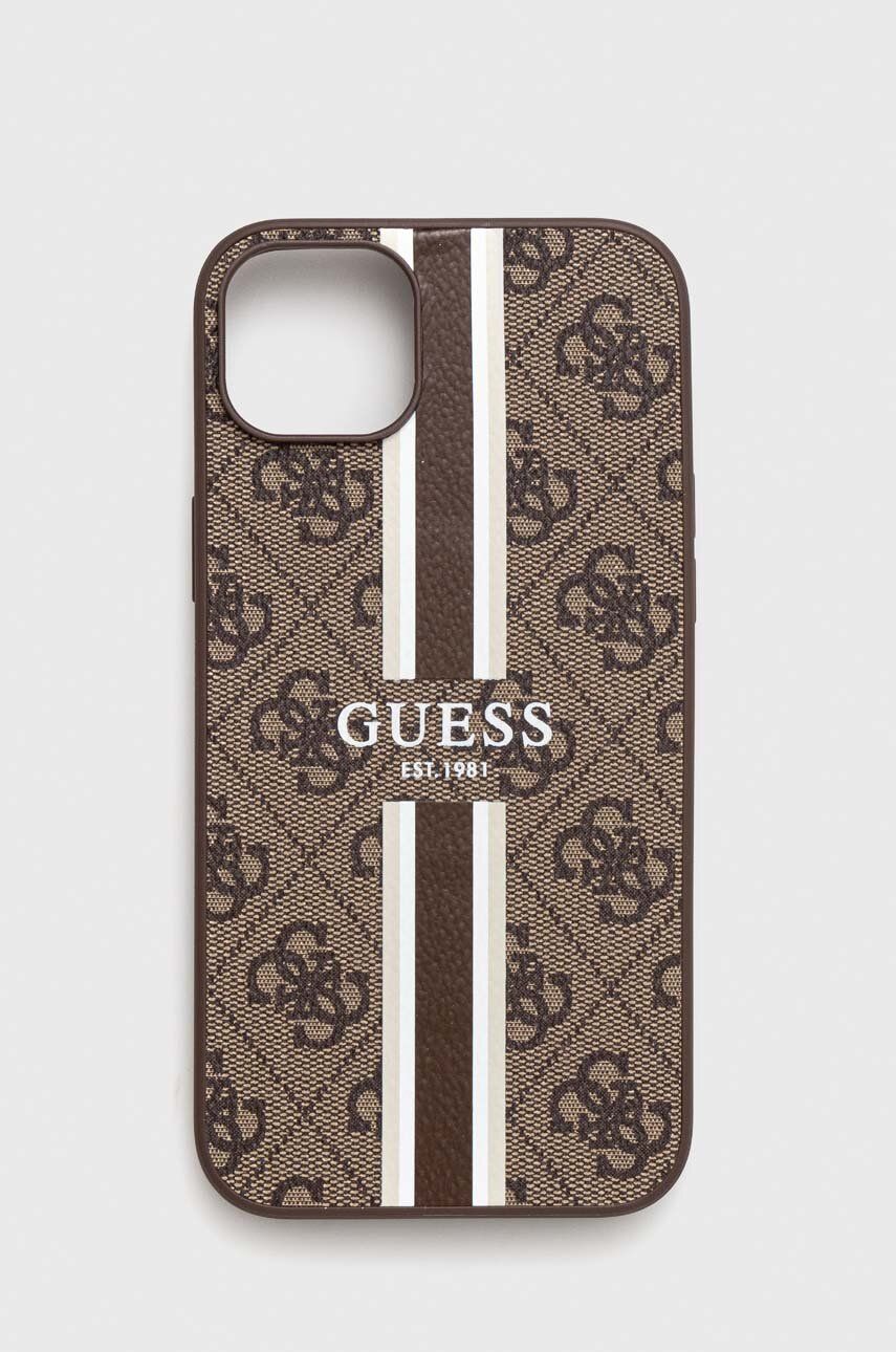 

Чохол на телефон Guess iPhone 14 Plus 6,7" колір коричневий