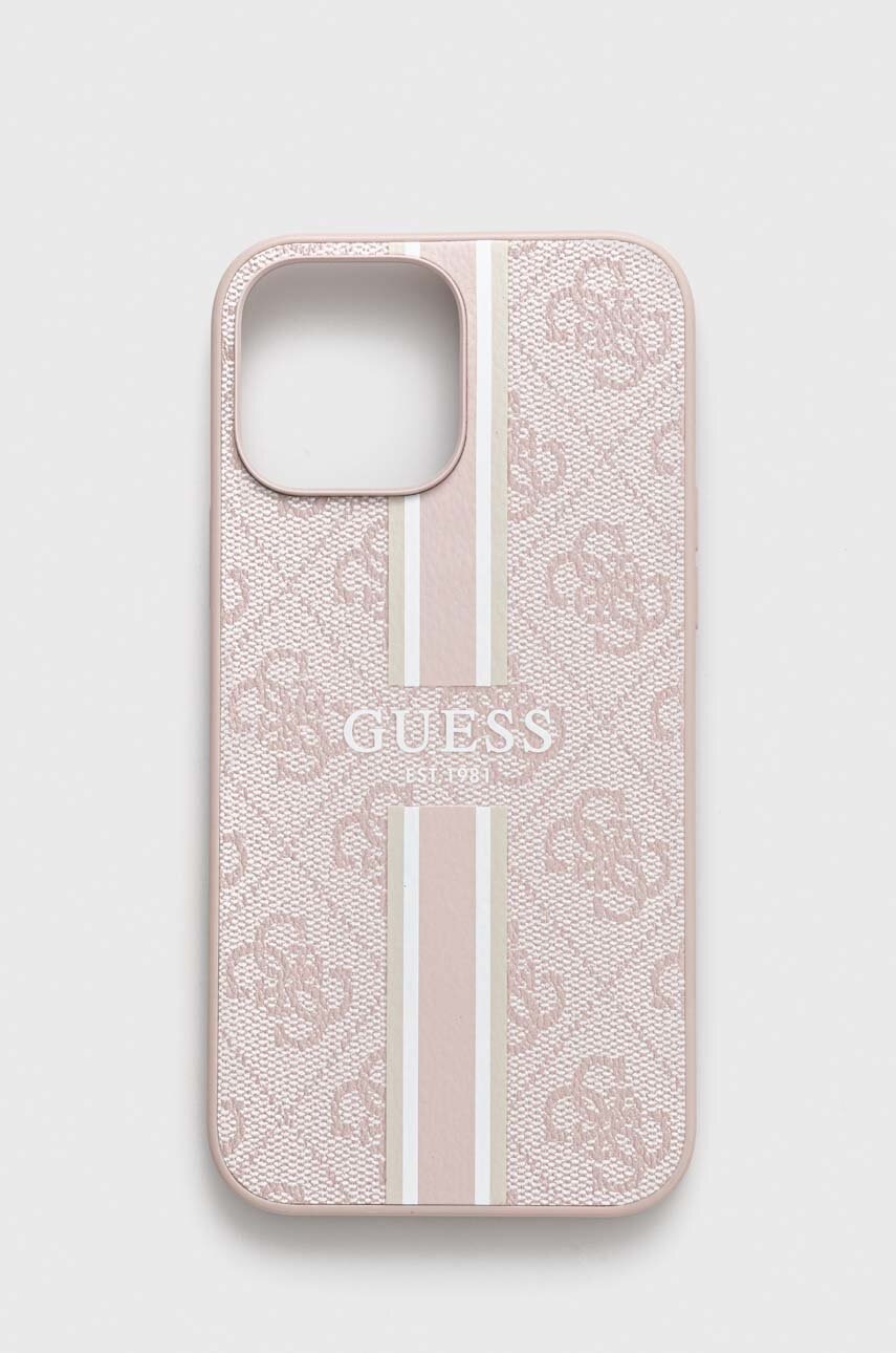

Чохол на телефон Guess iPhone 13 Pro Max 6,7" колір рожевий