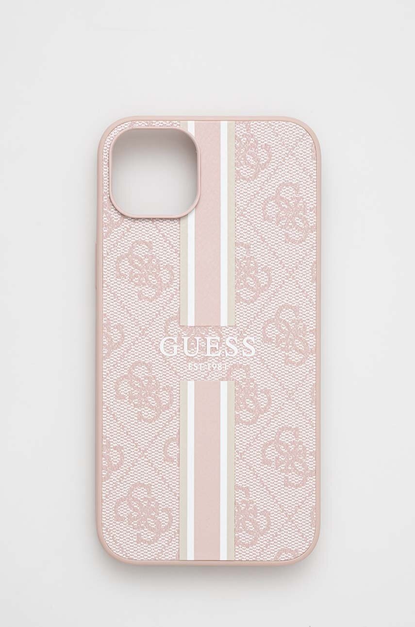 

Чехол на телефон Guess iPhone 14 Plus 6,7" цвет розовый
