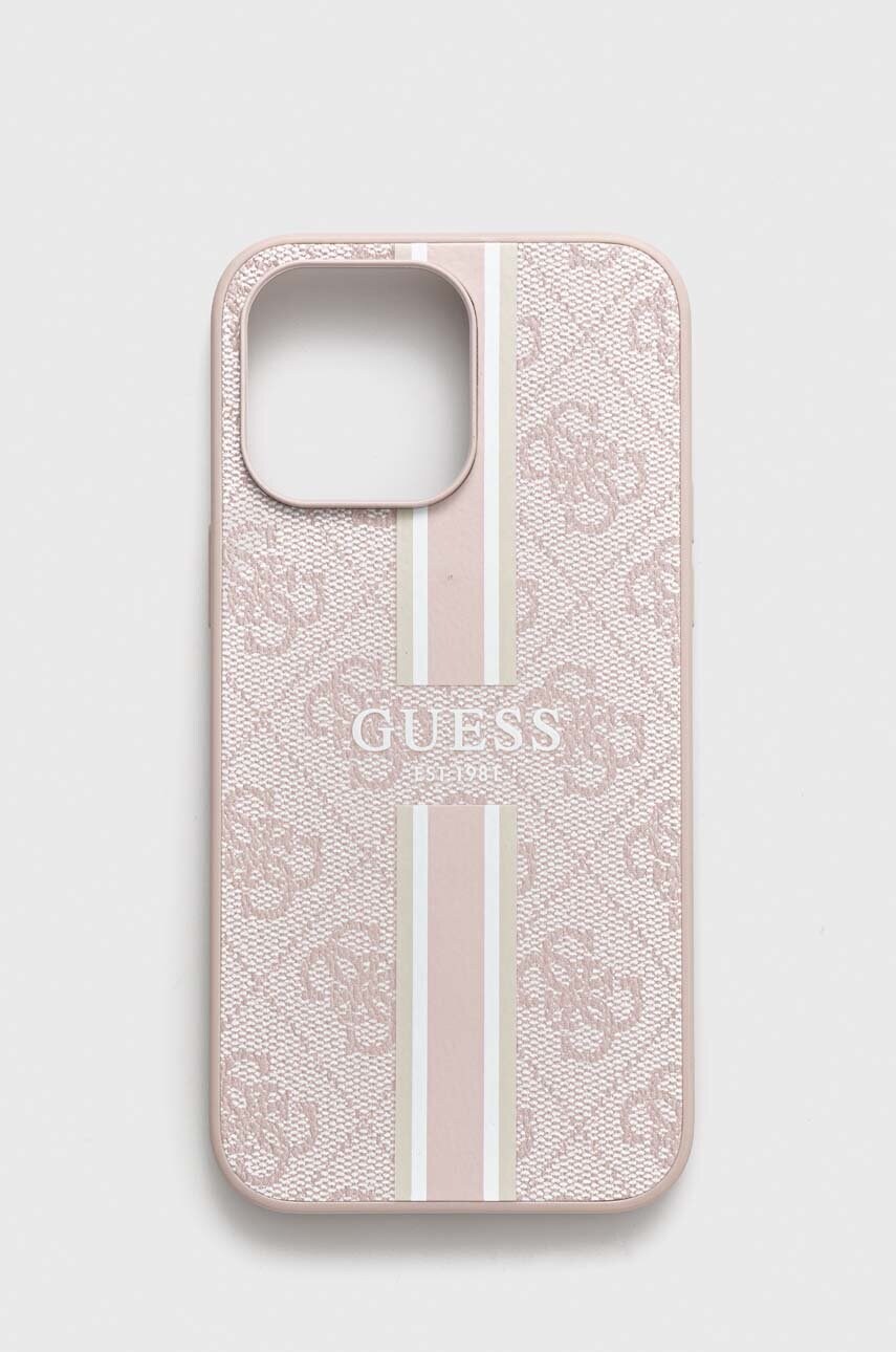 

Чехол на телефон Guess iPhone 14 Pro Max 6,7" цвет розовый