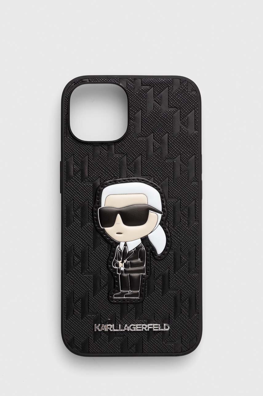 

Чохол на телефон Karl Lagerfeld iPhone 14 6,1" колір чорний