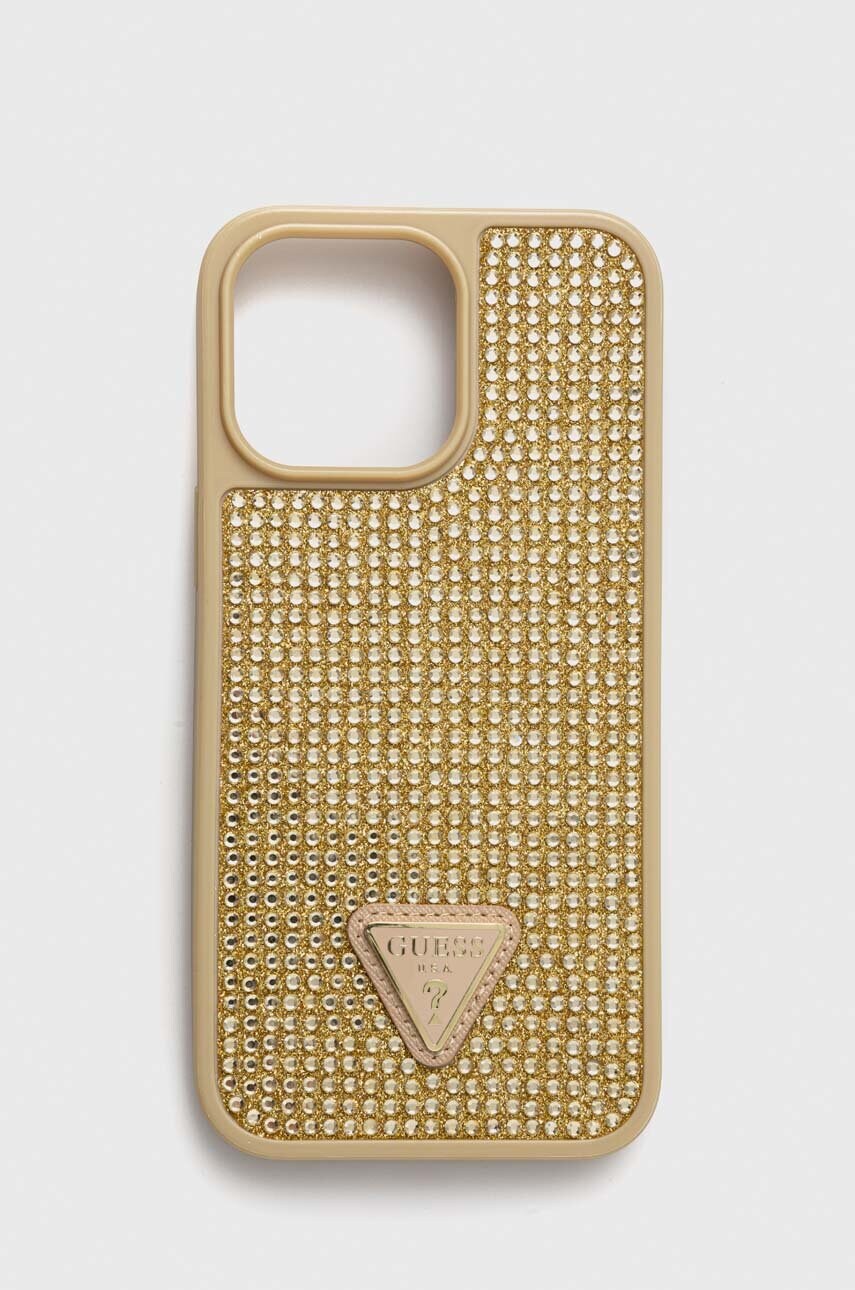 

Чохол на телефон Guess iPhone 14 Pro Max 6,7" колір золотий
