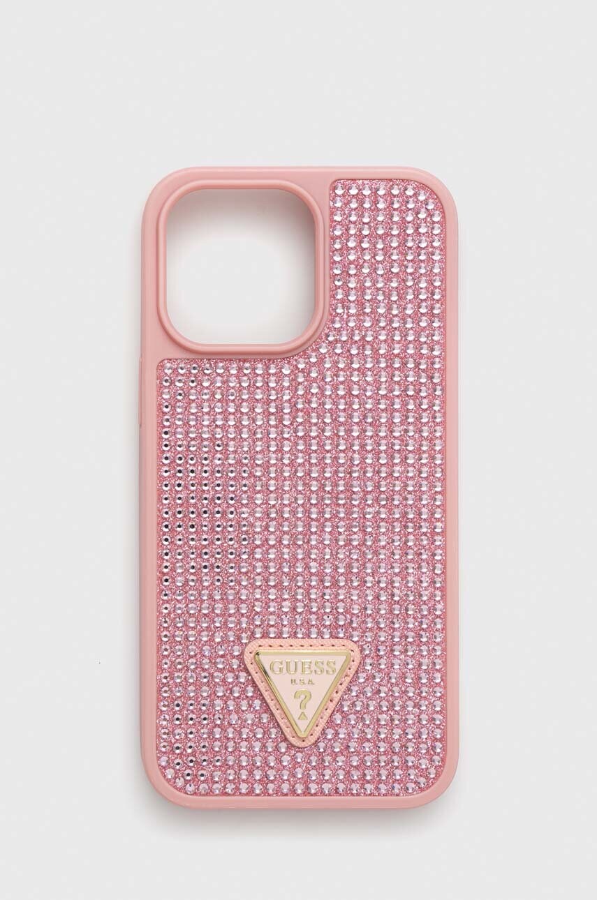 

Чехол на телефон Guess iPhone 14 Pro Max 6,7" цвет розовый
