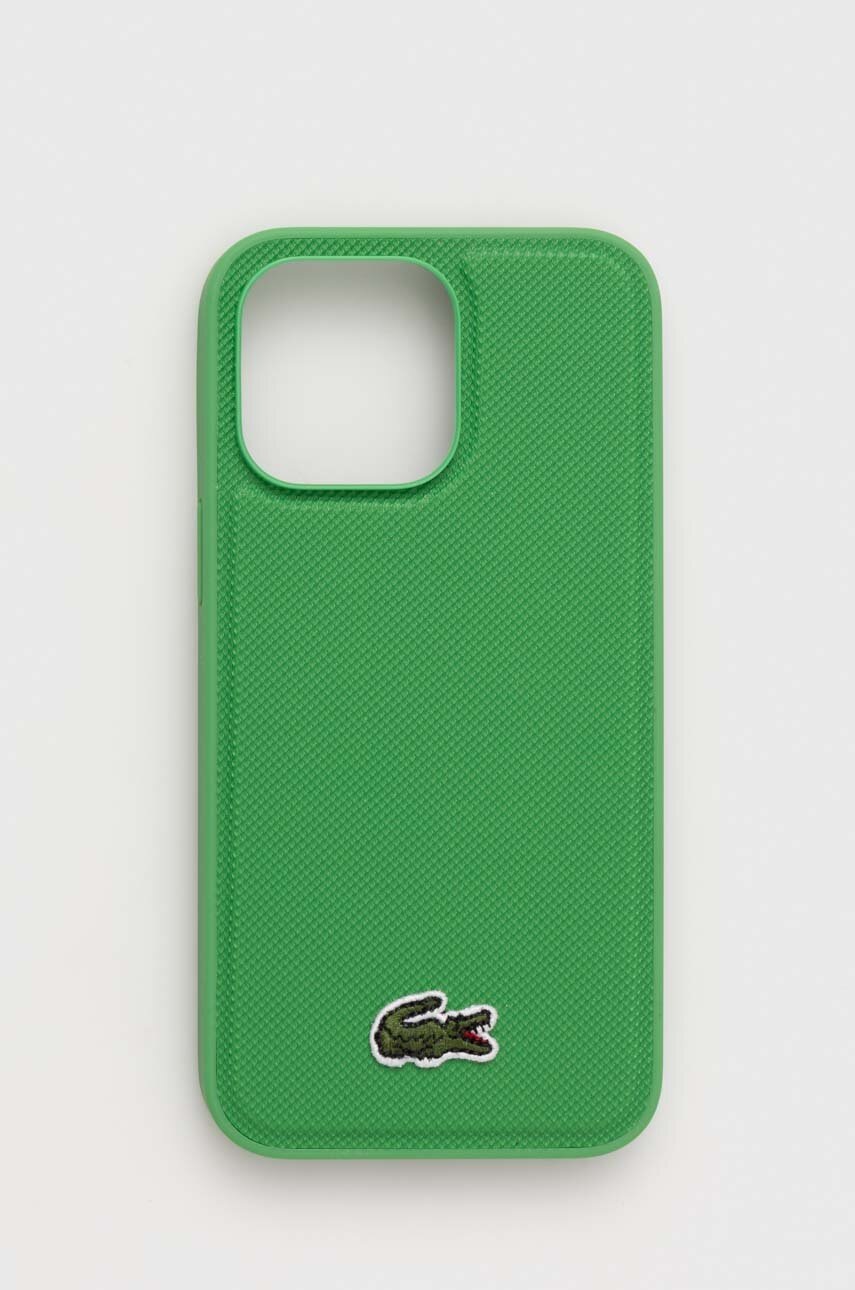 

Кейс за телефон Lacoste iPhone 14 Pro Max 6,7" в зелено, Зелен