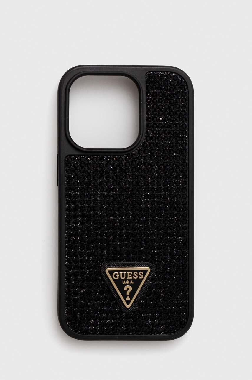 

Чохол на телефон Guess iPhone 14 Pro 6,1" колір чорний