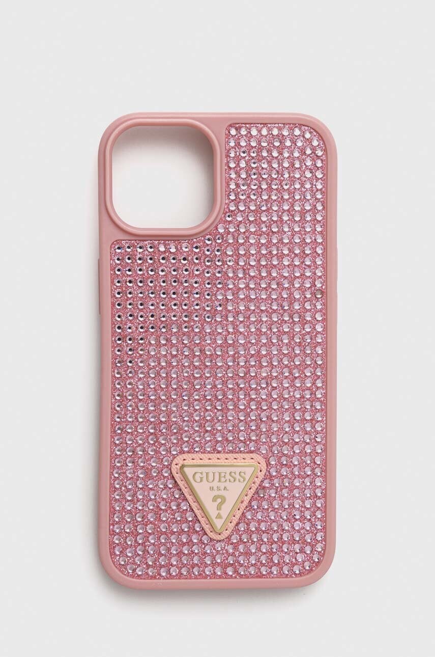 

Чехол на телефон Guess iPhone 14 6,1" цвет розовый