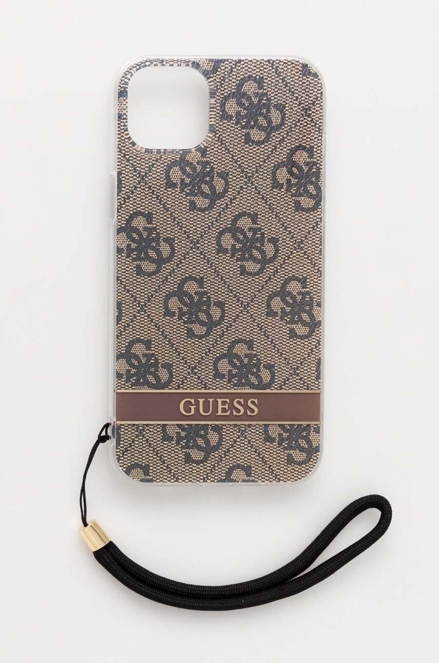 

Чехол на телефон Guess iPhone 14 Pro 6,1" цвет коричневый