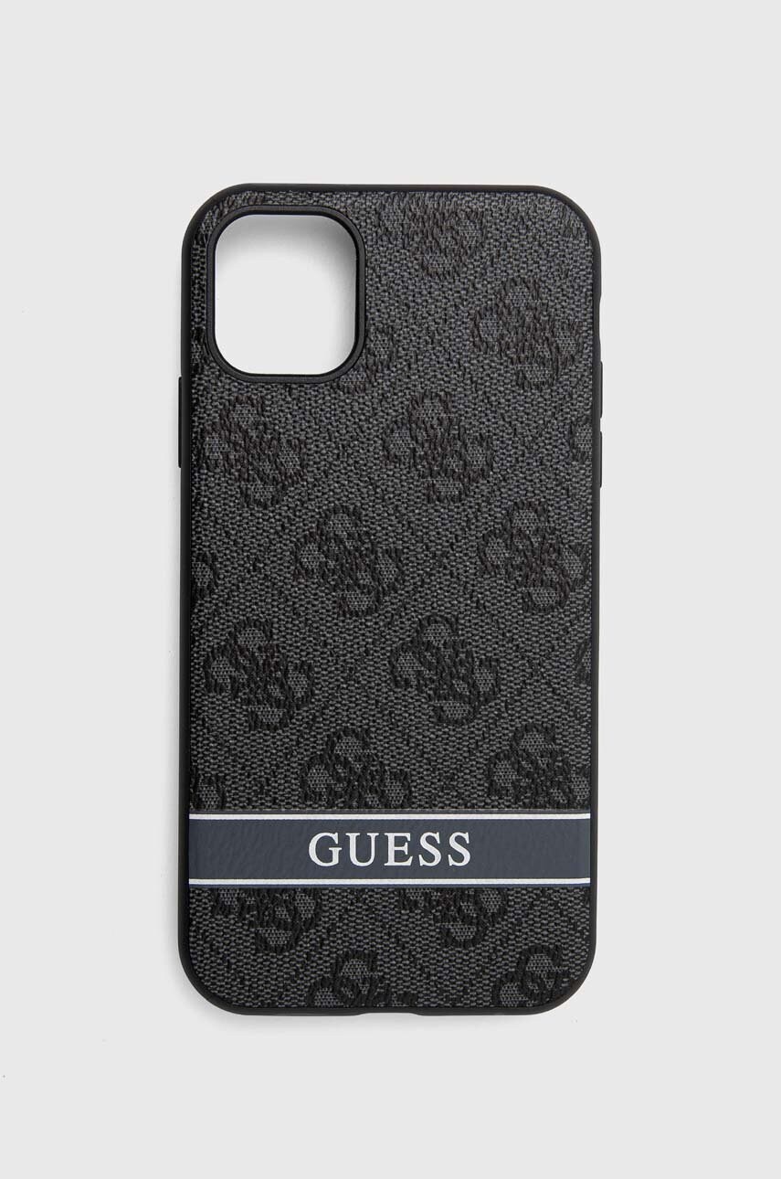 

Чохол на телефон Guess iPhone 11/Xr колір сірий