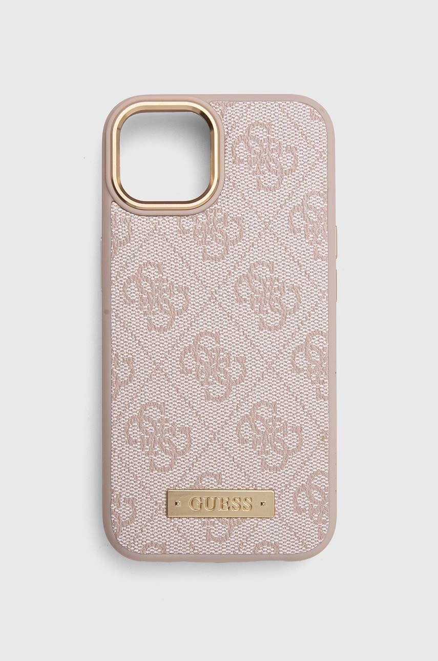 

Чехол на телефон Guess iPhone 14 6,1" цвет розовый