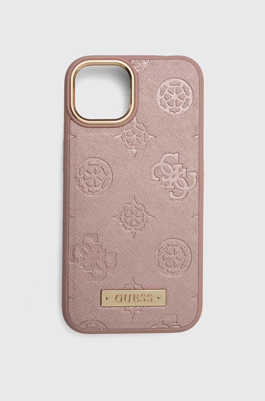 

Чехол на телефон Guess iPhone 14 6,1" цвет розовый