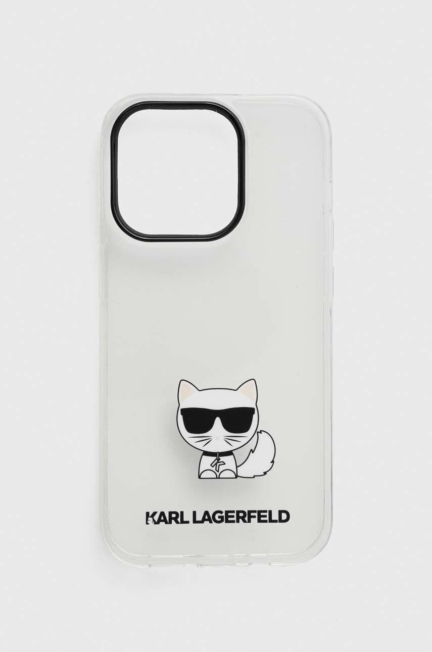 

Чехол на телефон Karl Lagerfeld iPhone 14 Pro 6,1" цвет прозрачный