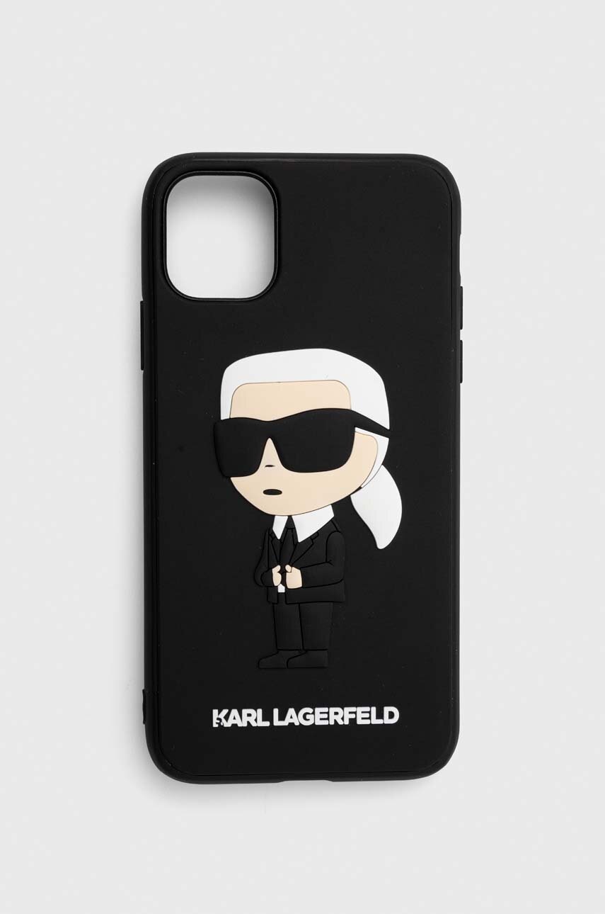 

Чохол на телефон Karl Lagerfeld iPhone 11/Xr колір чорний