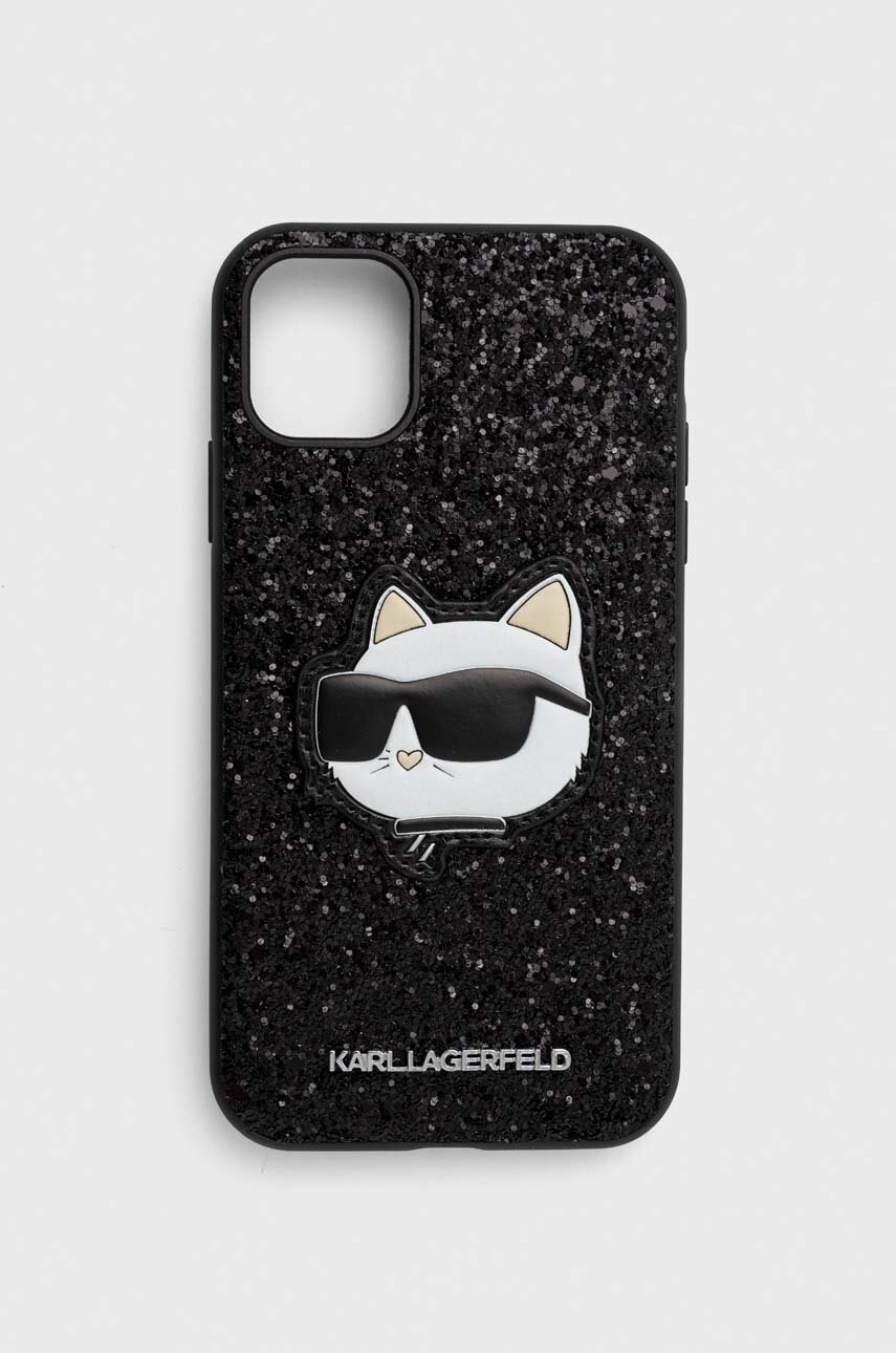 

Чохол на телефон Karl Lagerfeld iPhone 11/ Xr колір чорний