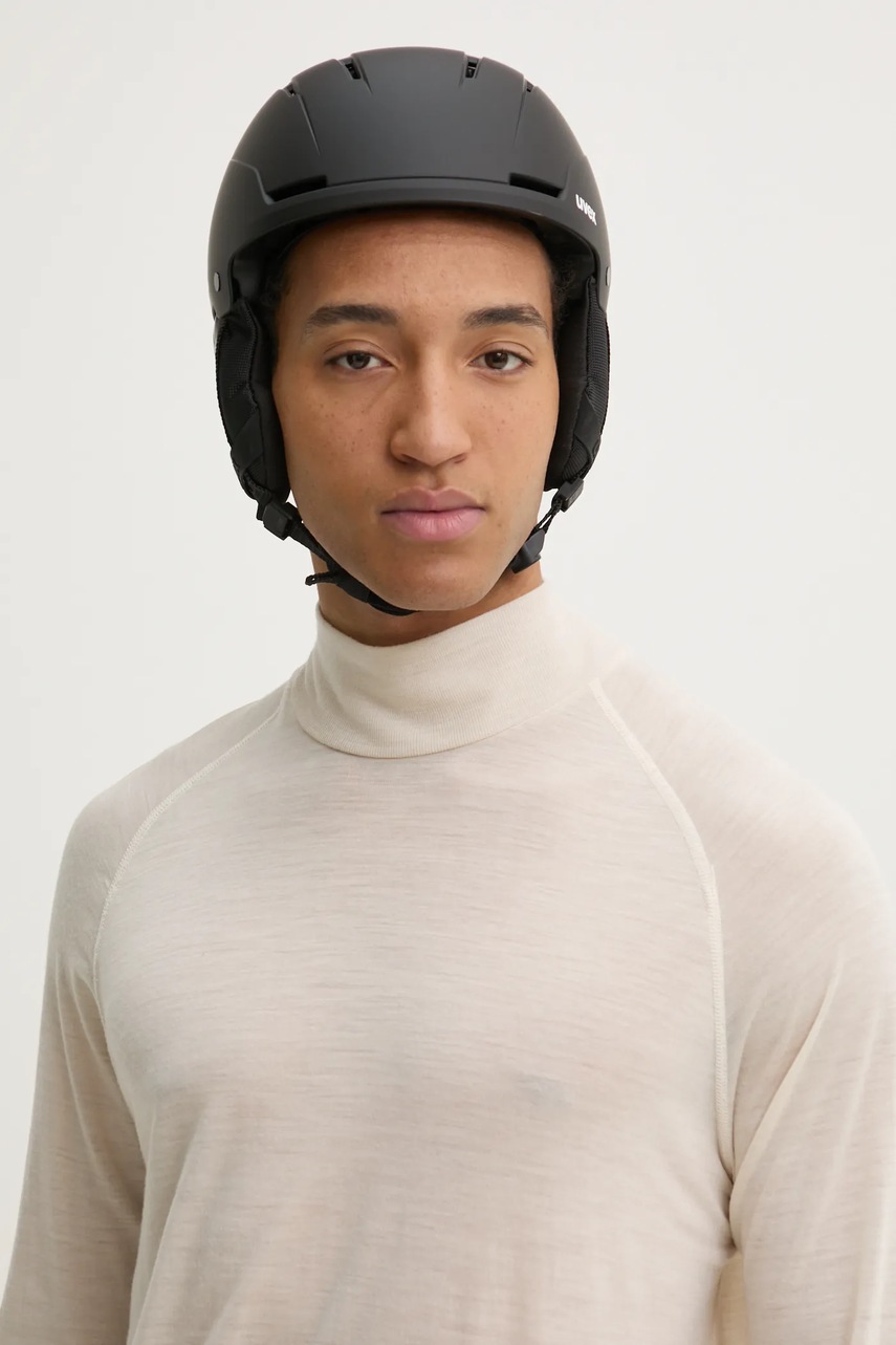 Κράνος σκι Uvex Stance χρώμα: καφέ φωτογραφία