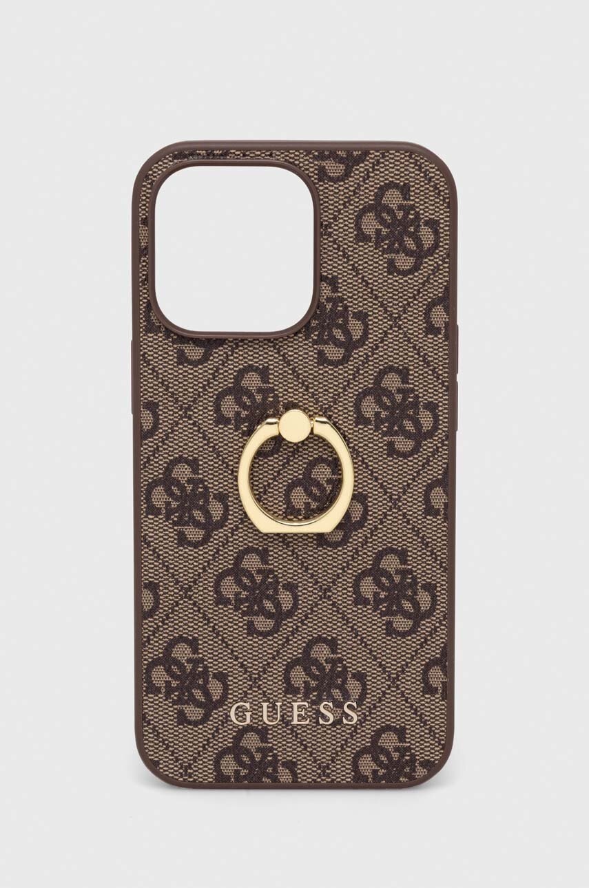 

Чехол на телефон Guess iPhone 13 Pro / 13 6,1 цвет коричневый
